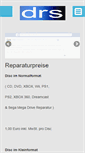 Mobile Screenshot of drs-disc-reparatur-service.de